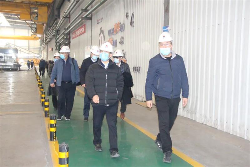 中国有色金属工业协会党委副书记范顺科一行莅临大发国际铝业调研指导