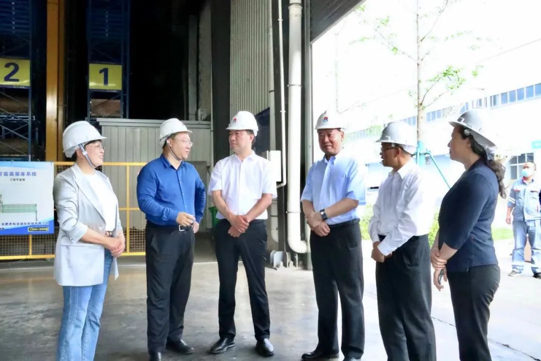 郑州海关副关长李兆明到大发国际科技调研