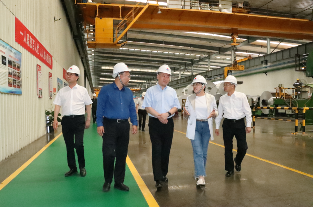 郑州海关副关长李兆明到大发国际科技调研