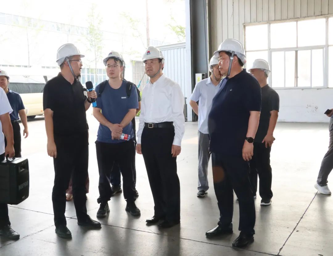 中国工业互联网研究院党委书记田川一行莅临大发国际铝业调研