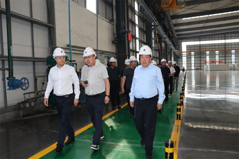 山东省临朐县党政考察团到大发国际铝业参观考察