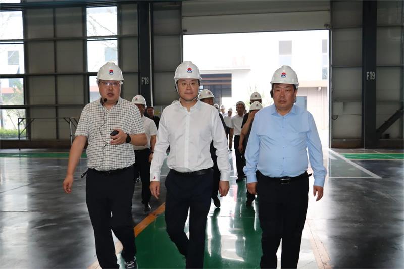 山东省临朐县党政考察团到大发国际铝业参观考察